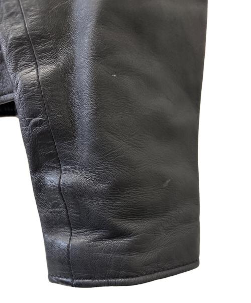 PRECIOUS（プレシャス）PRECIOUS (プレシャス) レザーライダースジャケット ブラック サイズ:44の古着・服飾アイテム