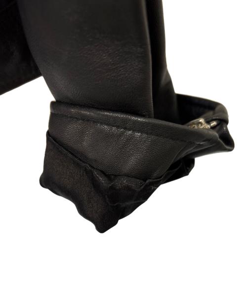 PRECIOUS（プレシャス）PRECIOUS (プレシャス) レザーライダースジャケット ブラック サイズ:44の古着・服飾アイテム