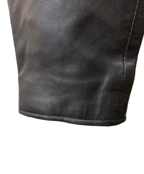 PRECIOUS（プレシャス）PRECIOUS (プレシャス) レザーライダースジャケット ブラック サイズ:44の古着・服飾アイテム