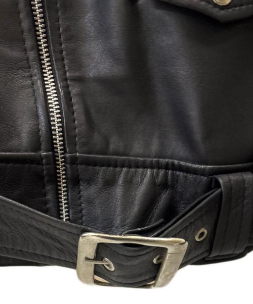 PRECIOUS（プレシャス）PRECIOUS (プレシャス) レザーライダースジャケット ブラック サイズ:44の古着・服飾アイテム