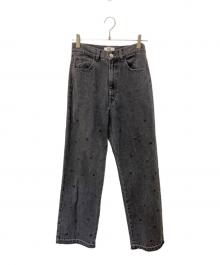 M TO R（ムウトアール）の古着「デニムパンツ」｜ブラック