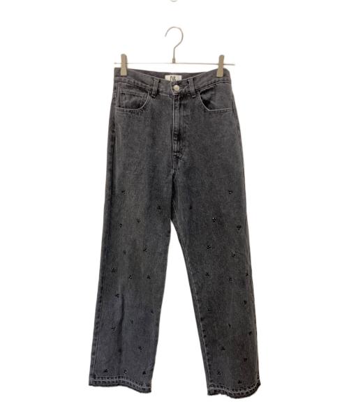 M TO R（ムウトアール）M TO R (ムウトアール) デニムパンツ ブラック サイズ:38の古着・服飾アイテム