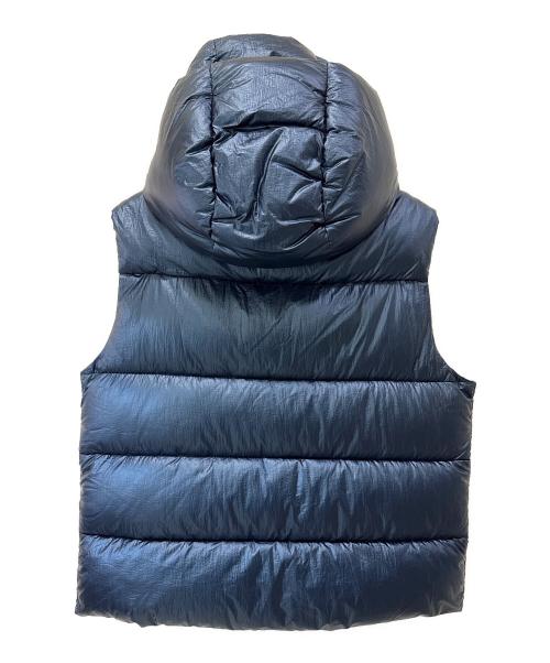 DIESEL（ディーゼル）DIESEL (ディーゼル) レイヤード中綿ベスト メタリックブルー サイズ:Sの古着・服飾アイテム