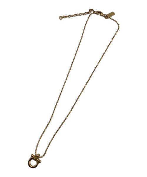 Salvatore Ferragamo（サルヴァトーレ フェラガモ）Salvatore Ferragamo (サルヴァトーレ フェラガモ) ネックレス ゴールドの古着・服飾アイテム