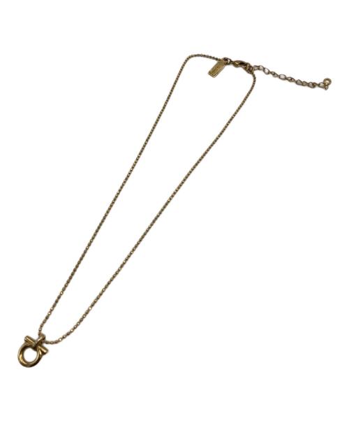 Salvatore Ferragamo（サルヴァトーレ フェラガモ）Salvatore Ferragamo (サルヴァトーレ フェラガモ) ネックレス ゴールドの古着・服飾アイテム