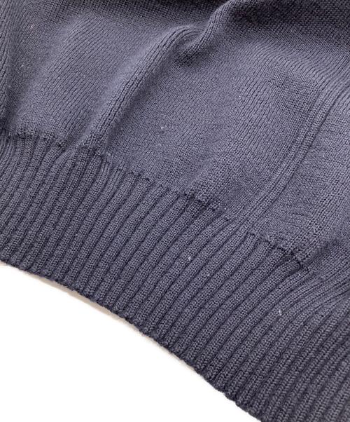 Burberry's（バーバリー）Burberry's (バーバリー) エルボーパッチニット ネイビー サイズ:Lの古着・服飾アイテム