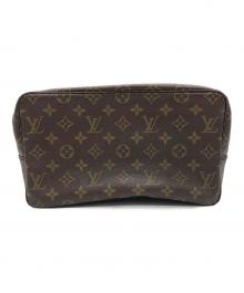 LOUIS VUITTON（ルイ ヴィトン）の古着「コスメポーチ」｜ブラウン