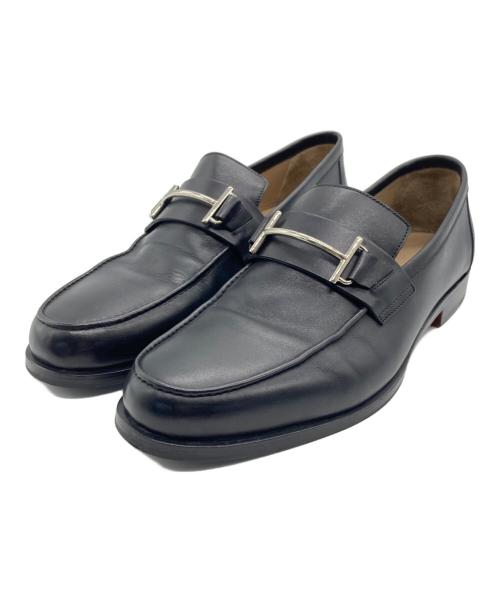 HERMES（エルメス）HERMES (エルメス) ビットローファー ブラック サイズ:40の古着・服飾アイテム