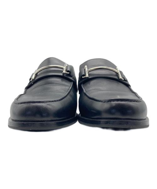 HERMES（エルメス）HERMES (エルメス) ビットローファー ブラック サイズ:40の古着・服飾アイテム