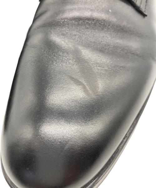 HERMES（エルメス）HERMES (エルメス) モンクストラップシューズ ブラック サイズ:40の古着・服飾アイテム