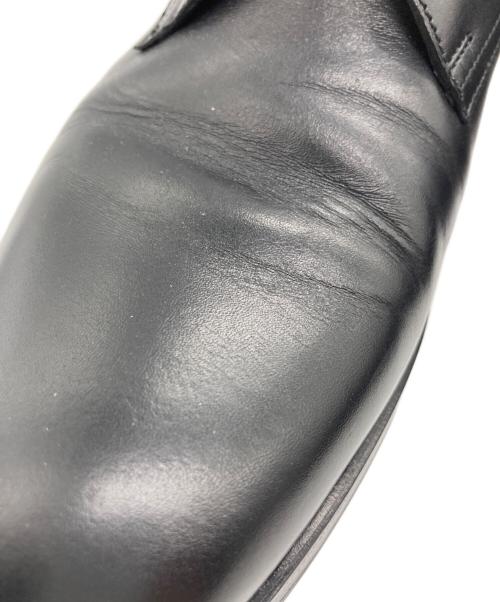 HERMES（エルメス）HERMES (エルメス) モンクストラップシューズ ブラック サイズ:40の古着・服飾アイテム