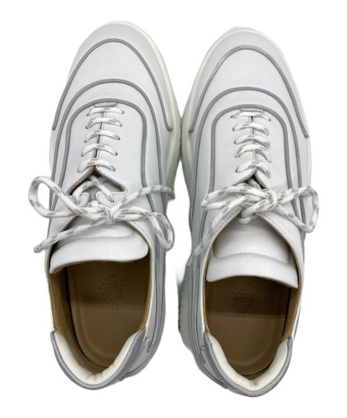 HERMES（エルメス）HERMES (エルメス) ローカットスニーカー ホワイト サイズ:40の古着・服飾アイテム