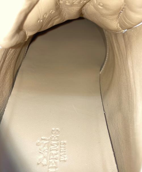 HERMES（エルメス）HERMES (エルメス) ローカットスニーカー ホワイト サイズ:40の古着・服飾アイテム