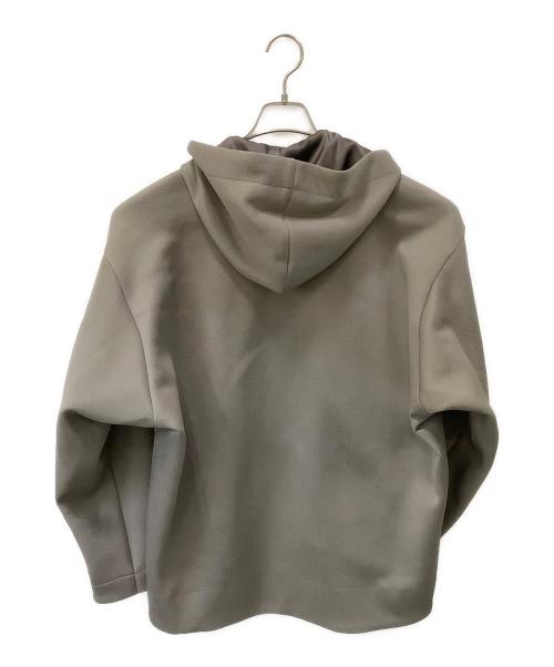 LE CIEL BLEU（ルシェルブルー）LE CIEL BLEU (ルシェルブルー) ジップパーカー グレー サイズ:36 未使用品の古着・服飾アイテム