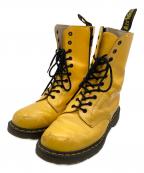 Dr.Martens×YOHJI YAMAMOTOドクターマーチン×ヨウジヤマモト）の古着「レースアップブーツ」｜イエロー