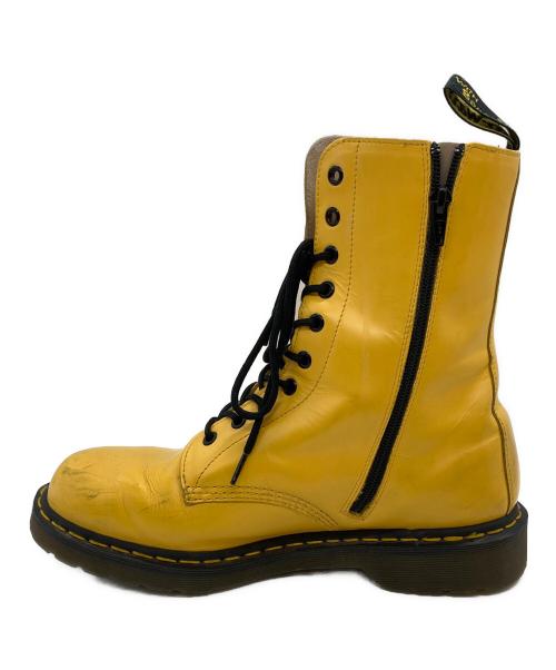 Dr.Martens（ドクターマーチン）Dr.Martens (ドクターマーチン) YOHJI YAMAMOTO (ヨウジヤマモト) レースアップブーツ イエロー サイズ:UK9の古着・服飾アイテム