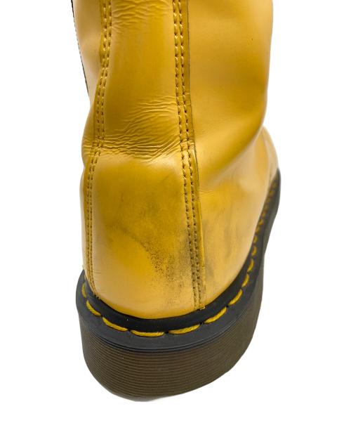 Dr.Martens（ドクターマーチン）Dr.Martens (ドクターマーチン) YOHJI YAMAMOTO (ヨウジヤマモト) レースアップブーツ イエロー サイズ:UK9の古着・服飾アイテム