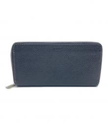 TAKEO KIKUCHI（タケオキクチ）の古着「ラウンドファスナー財布」｜ブラック