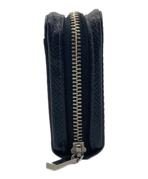 TAKEO KIKUCHI（タケオキクチ）TAKEO KIKUCHI (タケオキクチ) ラウンドファスナー財布 ブラックの古着・服飾アイテム