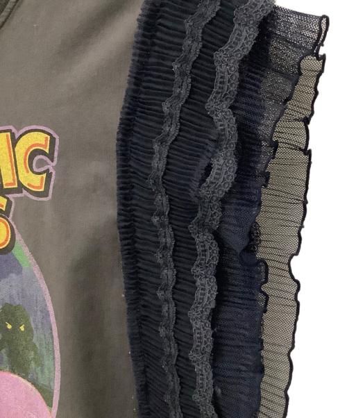 Hysteric Glamour（ヒステリックグラマー）Hysteric Glamour (ヒステリックグラマー) ノースリーブ・キャミソールワンピース グレー サイズ:Freeの古着・服飾アイテム