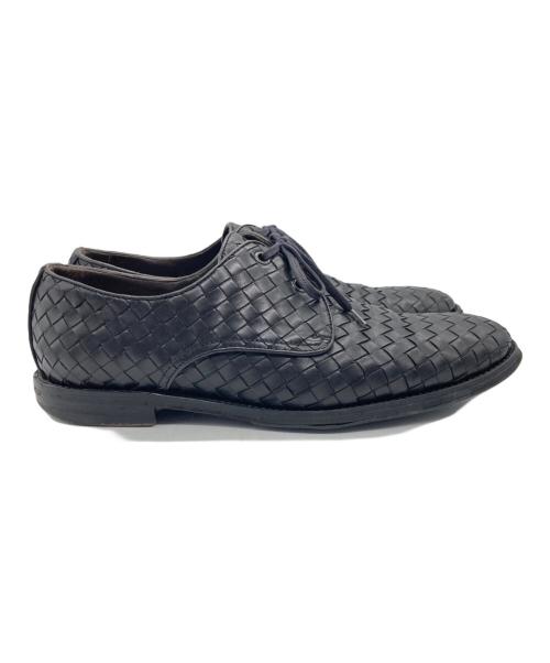 BOTTEGA VENETA（ボッテガベネタ）BOTTEGA VENETA (ボッテガベネタ) ドレスシューズ ブラック サイズ:41の古着・服飾アイテム