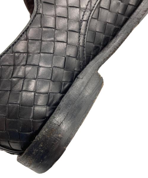 BOTTEGA VENETA（ボッテガベネタ）BOTTEGA VENETA (ボッテガベネタ) ドレスシューズ ブラック サイズ:41の古着・服飾アイテム