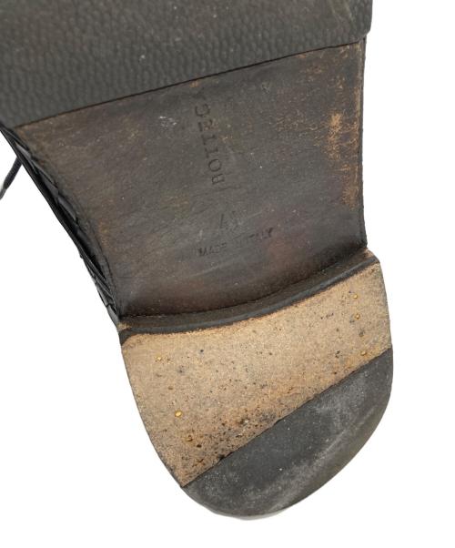 BOTTEGA VENETA（ボッテガベネタ）BOTTEGA VENETA (ボッテガベネタ) ドレスシューズ ブラック サイズ:41の古着・服飾アイテム