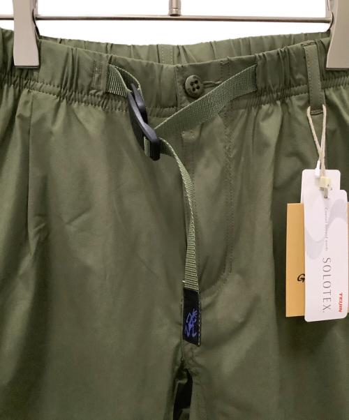 GRAMICCI（グラミチ）GRAMICCI (グラミチ) Sonny Label (サニーレーベル) SOFTSOLOTEX 1TUCK PANTS オリーブ サイズ:M 未使用品の古着・服飾アイテム