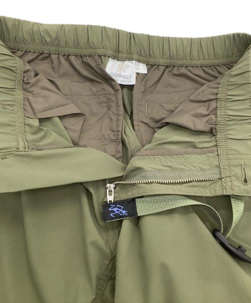 GRAMICCI（グラミチ）GRAMICCI (グラミチ) Sonny Label (サニーレーベル) SOFTSOLOTEX 1TUCK PANTS オリーブ サイズ:M 未使用品の古着・服飾アイテム