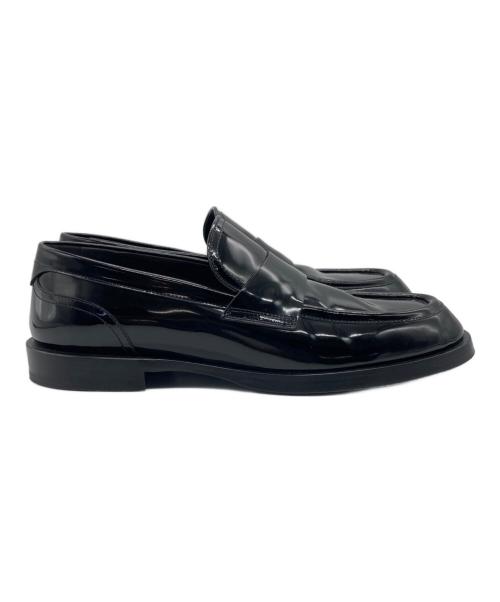 DOLCE & GABBANA（ドルチェ＆ガッバーナ）DOLCE & GABBANA (ドルチェ＆ガッバーナ) モカシンローファー ブラック サイズ:9の古着・服飾アイテム