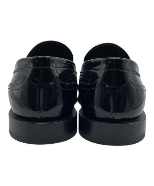 DOLCE & GABBANA（ドルチェ＆ガッバーナ）DOLCE & GABBANA (ドルチェ＆ガッバーナ) モカシンローファー ブラック サイズ:9の古着・服飾アイテム