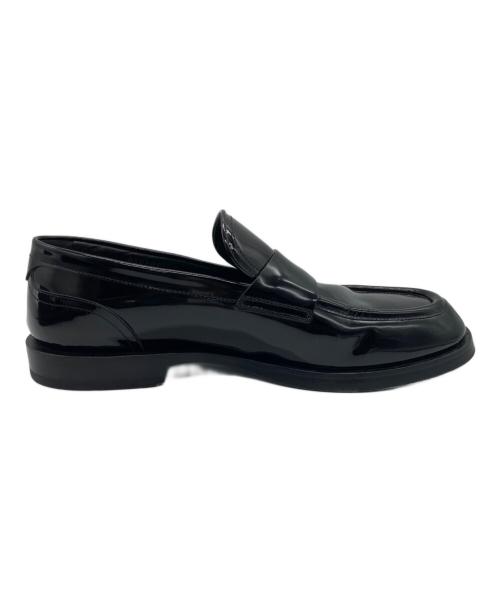 DOLCE & GABBANA（ドルチェ＆ガッバーナ）DOLCE & GABBANA (ドルチェ＆ガッバーナ) モカシンローファー ブラック サイズ:9の古着・服飾アイテム