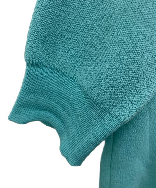 JENNE（ジェンヌ）JENNE (ジェンヌ) カーディガン風サマーニット スカイブルー サイズ:Sの古着・服飾アイテム