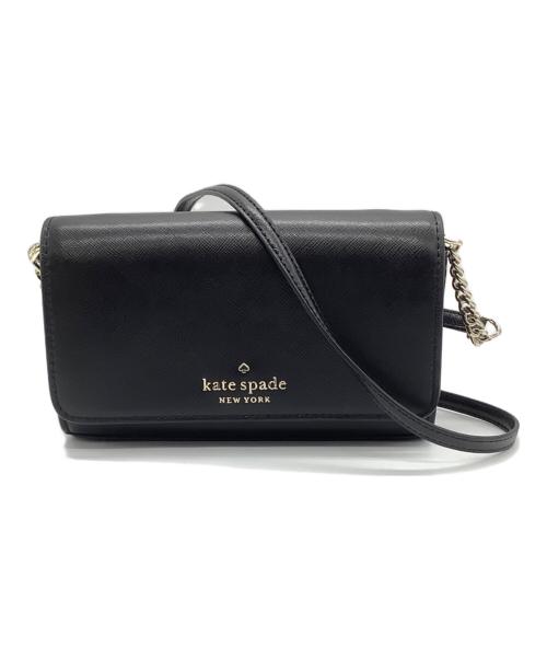 Kate Spade（ケイトスペード）Kate Spade (ケイトスペード) ショルダーバッグ ブラックの古着・服飾アイテム