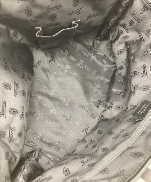 GUCCI（グッチ）GUCCI (グッチ) トートバッグ ベージュ×ブラックの古着・服飾アイテム