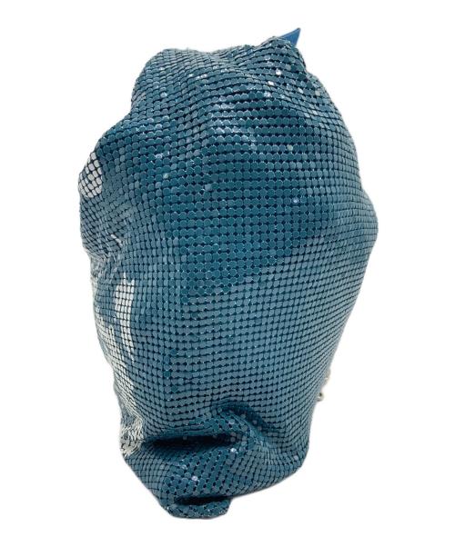 Hysteric Glamour（ヒステリックグラマー）Hysteric Glamour (ヒステリックグラマー) メタルメッシュショルダーバッグ ブルーの古着・服飾アイテム