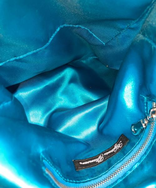 Hysteric Glamour（ヒステリックグラマー）Hysteric Glamour (ヒステリックグラマー) メタルメッシュショルダーバッグ ブルーの古着・服飾アイテム