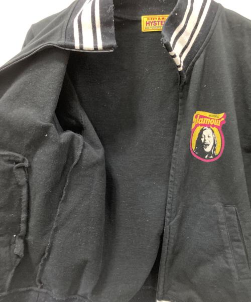 Hysteric Glamour（ヒステリックグラマー）Hysteric Glamour (ヒステリックグラマー) SWASH WOMAN トラックジャケット ブラック サイズ:FREEの古着・服飾アイテム