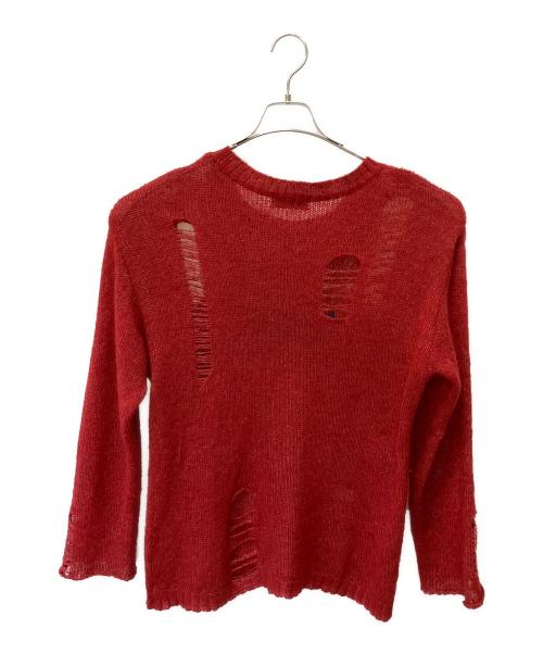 Hysteric Glamour（ヒステリックグラマー）Hysteric Glamour (ヒステリックグラマー) 薄手ニット レッド サイズ:ＦＲＥＥの古着・服飾アイテム