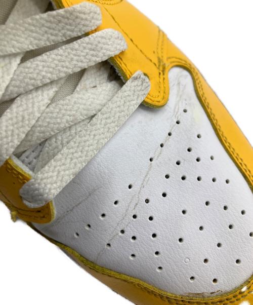 NIKE（ナイキ）NIKE (ナイキ) WMNS AIR JORDAN 1 MID イエロー×ホワイト サイズ:27.5cmの古着・服飾アイテム