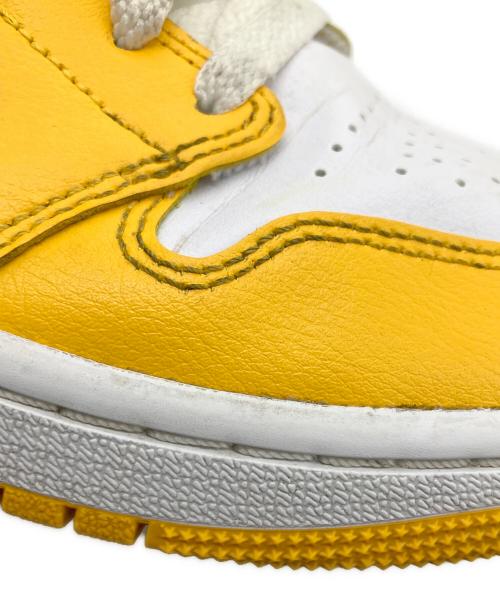 NIKE（ナイキ）NIKE (ナイキ) WMNS AIR JORDAN 1 MID イエロー×ホワイト サイズ:27.5cmの古着・服飾アイテム