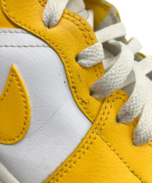 NIKE（ナイキ）NIKE (ナイキ) WMNS AIR JORDAN 1 MID イエロー×ホワイト サイズ:27.5cmの古着・服飾アイテム
