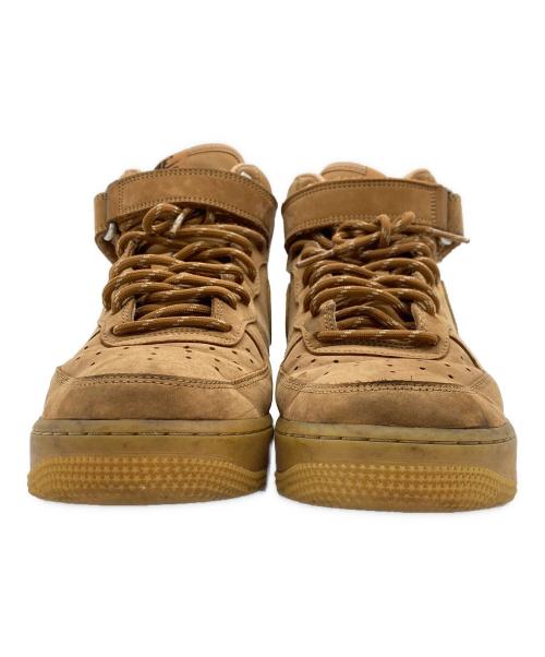 NIKE（ナイキ）NIKE (ナイキ) ハイカットスニーカー ブラウン サイズ:27cmの古着・服飾アイテム