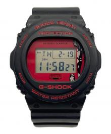 CASIO×Hysteric Glamour（カシオ×ヒステリックグラマー）の古着「腕時計」｜ブラック×レッド