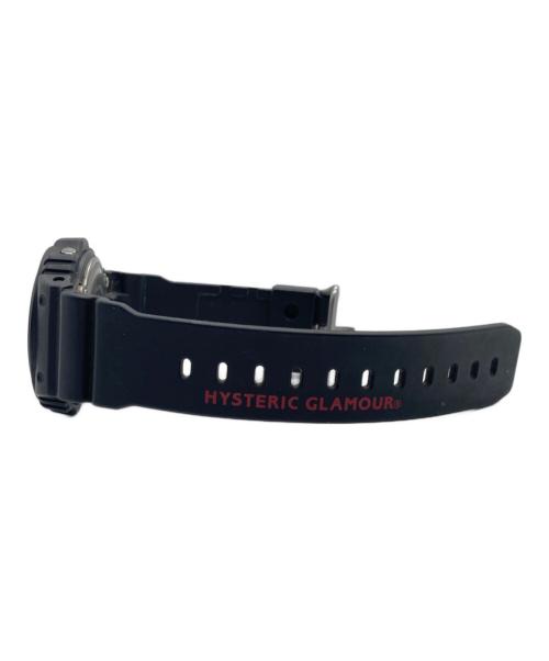 CASIO（カシオ）CASIO (カシオ) Hysteric Glamour (ヒステリックグラマー) 腕時計 ブラック×レッドの古着・服飾アイテム