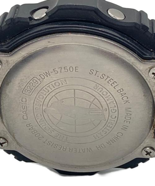 CASIO（カシオ）CASIO (カシオ) Hysteric Glamour (ヒステリックグラマー) 腕時計 ブラック×レッドの古着・服飾アイテム