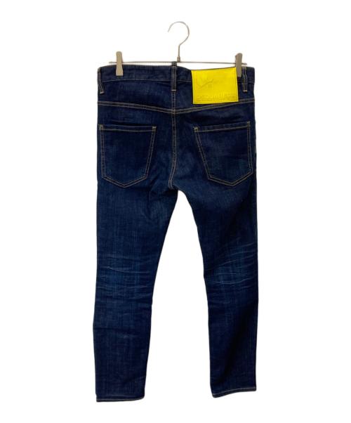 DSQUARED2（cディースクエアード）DSQUARED2 (ディースクエアード) SKATER JEANS インディゴ サイズ:44の古着・服飾アイテム