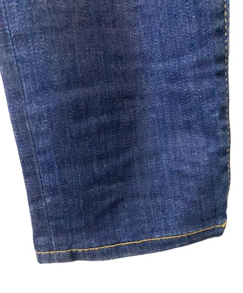 DSQUARED2（cディースクエアード）DSQUARED2 (ディースクエアード) SKATER JEANS インディゴ サイズ:44の古着・服飾アイテム