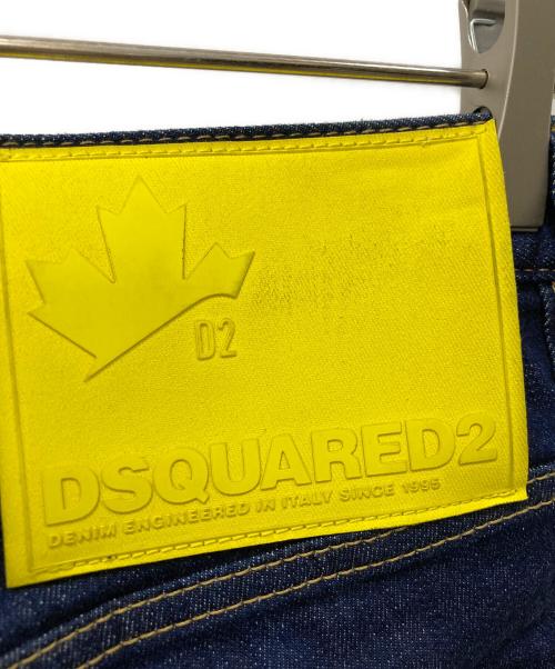 DSQUARED2（cディースクエアード）DSQUARED2 (ディースクエアード) SKATER JEANS インディゴ サイズ:44の古着・服飾アイテム