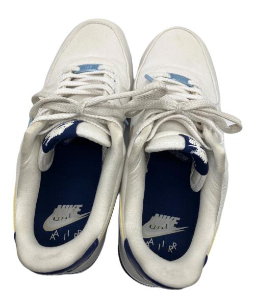NIKE（ナイキ）NIKE (ナイキ) AIR FORCE 1 Premium（エアフォース1） ホワイト×ネイビー サイズ:27.5cmの古着・服飾アイテム